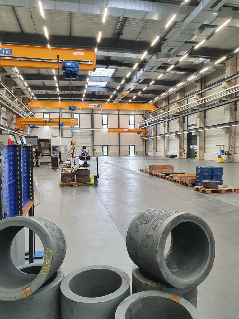 Industriehalle Edelstahl Rosswag